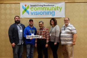 Humboldt Community Visioning Steering Committee members at Ames Kick-off Event